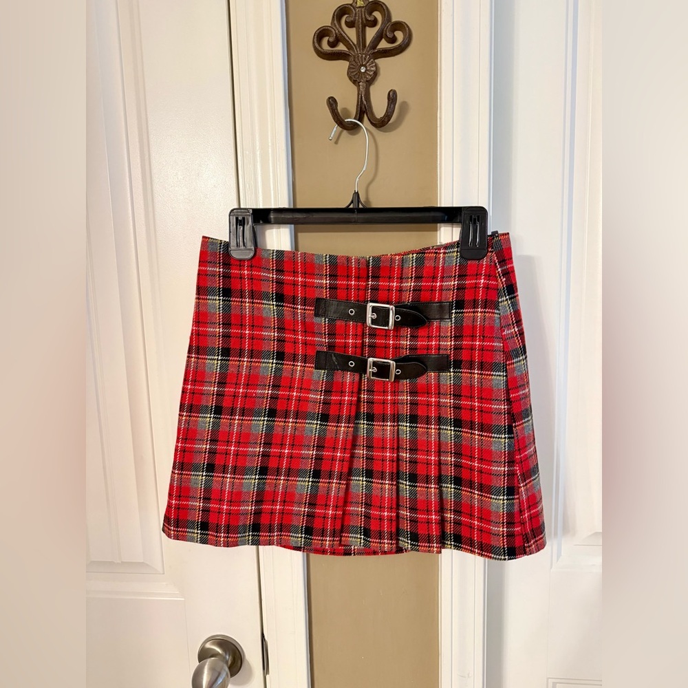 Beautiful red skirt
